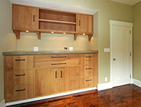Marin Farmhouse Built in Cabinet